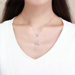 Collana Love's Secret – Chiave e Lucchetto in Argento Sterling 925
