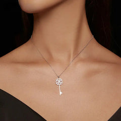 Collana Chiave dei Sogni – Argento Sterling 925