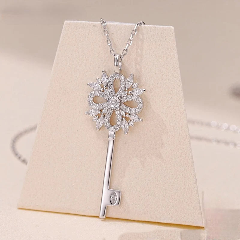 Collana Chiave dei Sogni – Argento Sterling 925