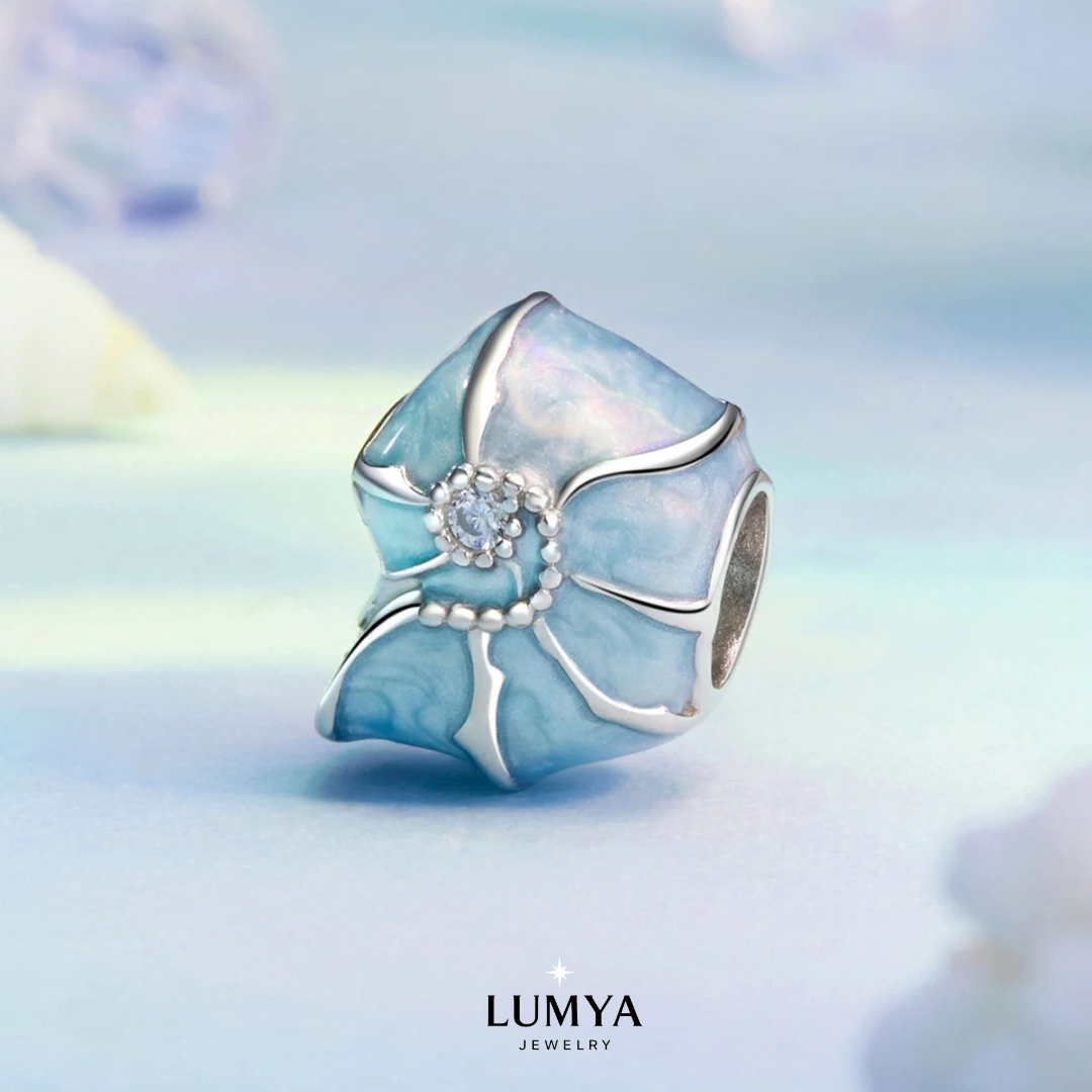 Charm My Life in 925 Silver - Ocean Spiral Shell