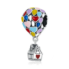My Life in 925 Silver - Adventure Balloon Charm