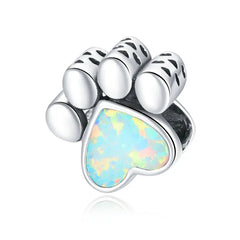 Charm My Life in 925 Silver - Opal Paw