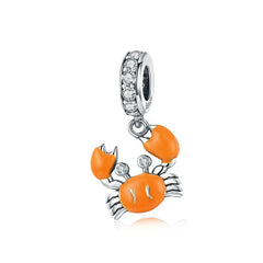 Charm My Life in 925 Silver - Happy Crab Pendant