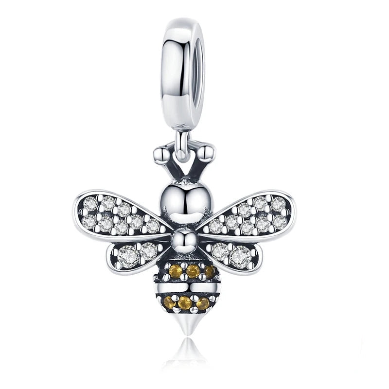 Charm My Life in 925 Silver - Honey Bee Pendant