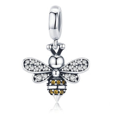 Charm My Life in 925 Silver - Honey Bee Pendant