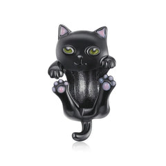 Charm My Life in 925 Silver - Lucky Black Cat