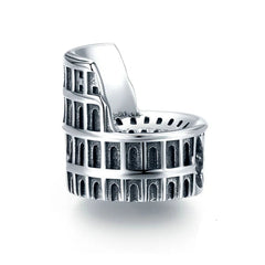 Charm My Life in argento 925 - Colosseo romano