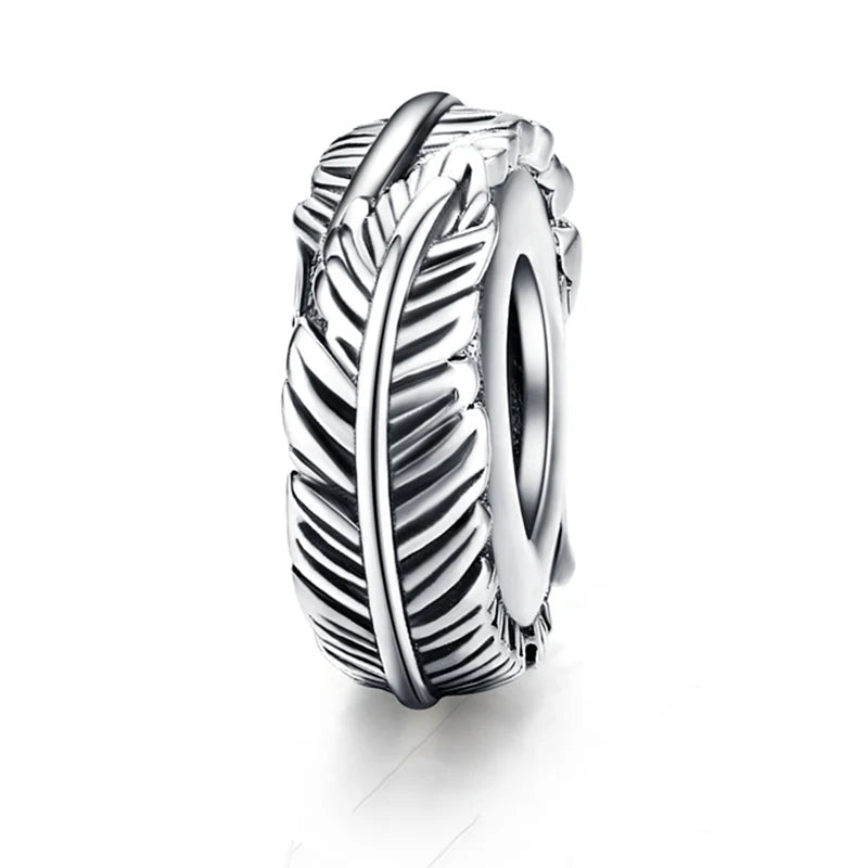 Charm My Life in argento 925 - Piuma della Libertà 