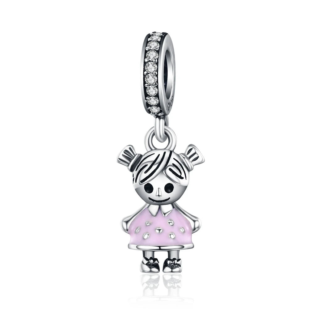 Charm My Life in 925 Silver - Little Princess Pendant