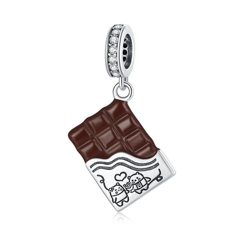 Charm My Life in argento 925 - Amante del cioccolato