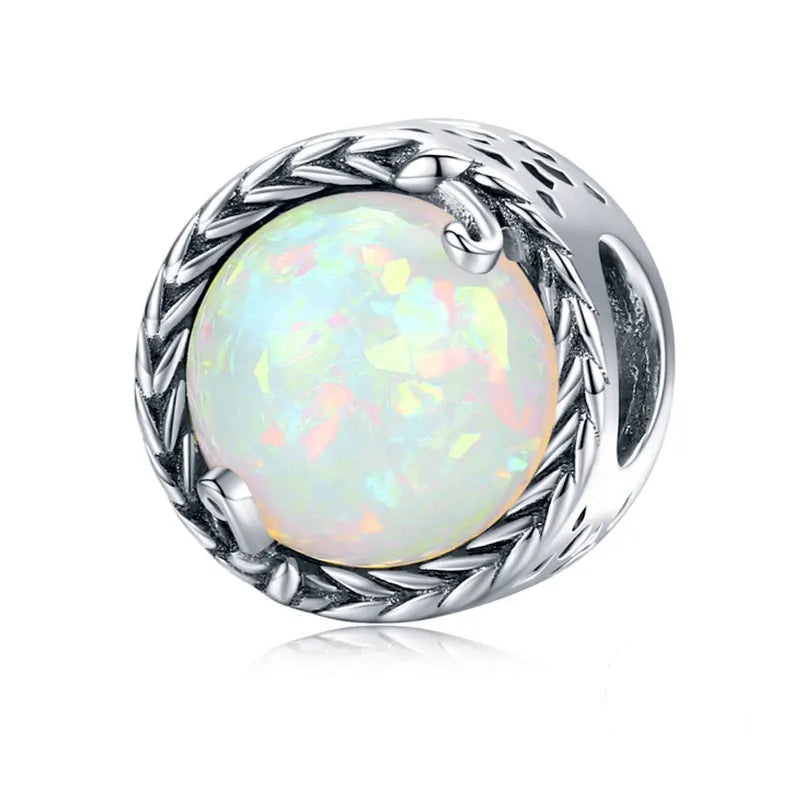 Charm My Life in argento 925 - Opale Eterico 