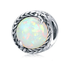 Charm My Life in argento 925 - Opale Eterico 