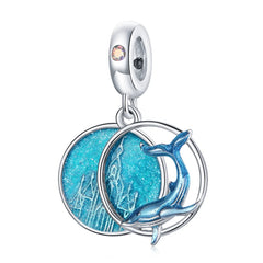Charm My Life in 925 Silver - Ocean Dream Whale Pendant