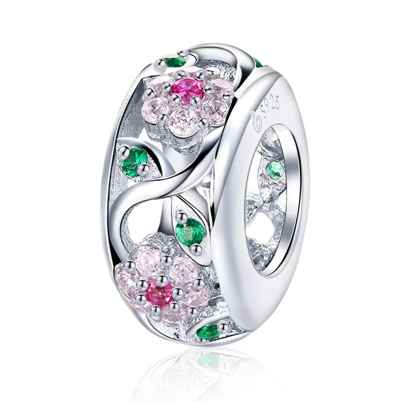 Charm My Life in argento 925 - Giardino fiorito 