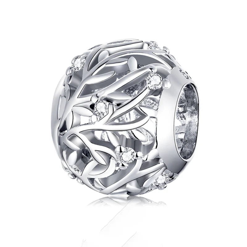 Charm My Life in argento 925 - L'abbraccio della natura 