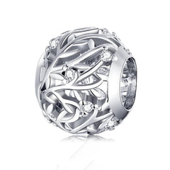 Charm My Life in argento 925 - L'abbraccio della natura 