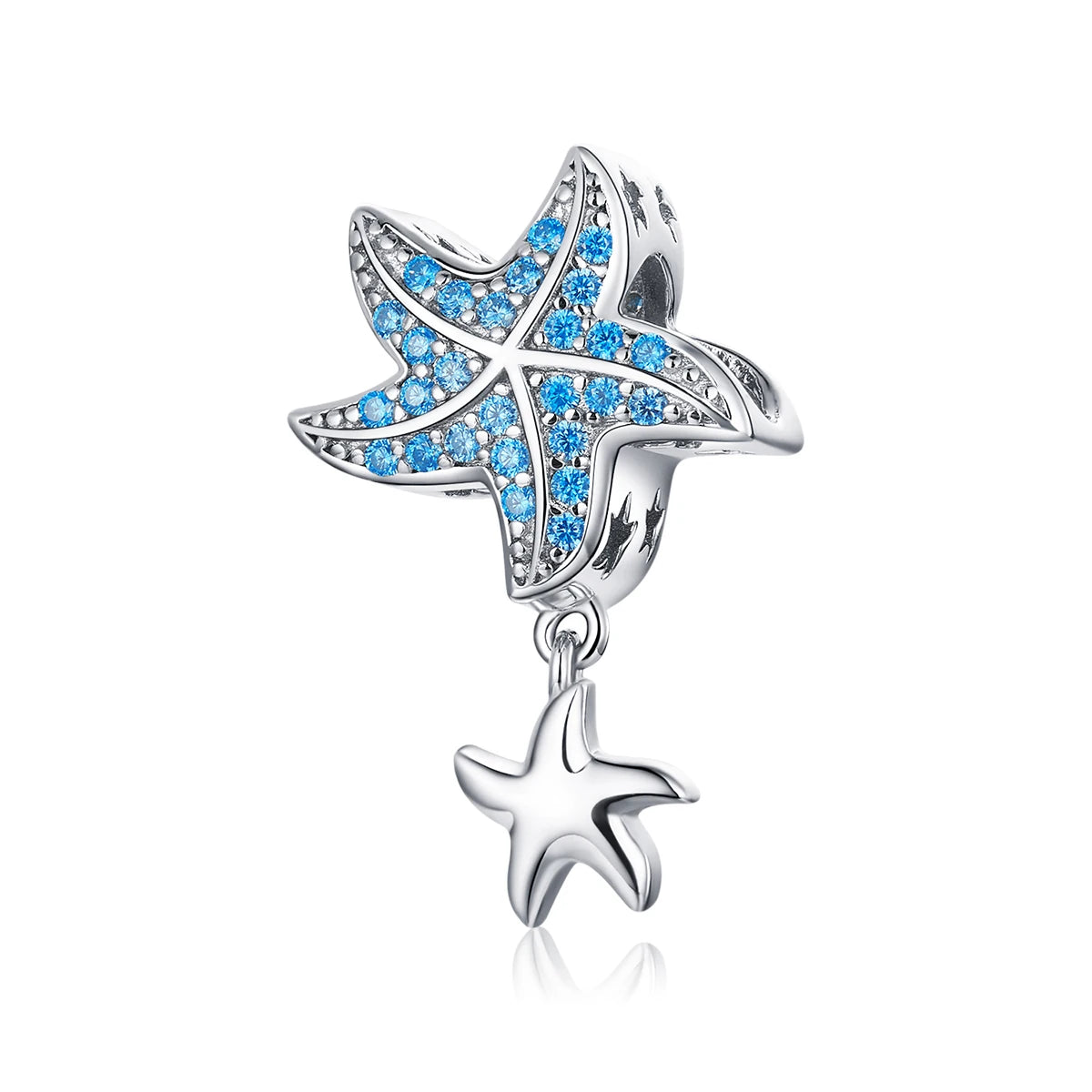 Charm My Life in 925 Silver - Twinkle Starfish Pendant