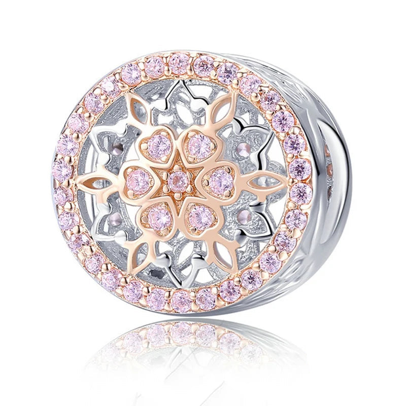 Charm My Life in argento 925 - Ciondolo Mandala Blossom