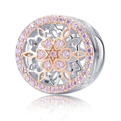 Charm My Life in argento 925 - Ciondolo Mandala Blossom