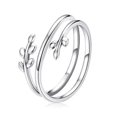 Anello Life Branch in argento sterling 925