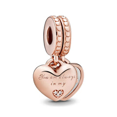 Always in My Heart Pendant - My Life Charm in 925 Sterling Silver