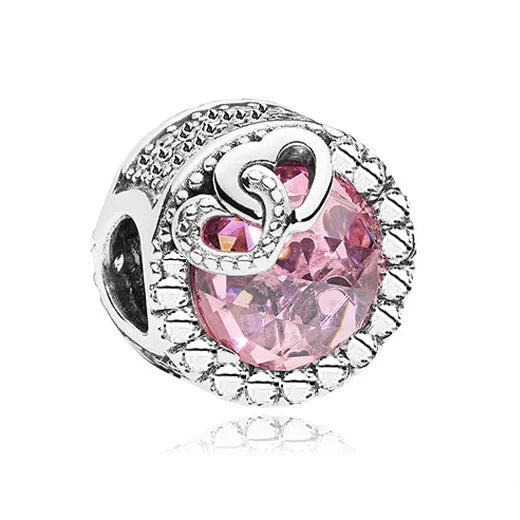 Ciondolo My Life in argento Sterling 925 - Cuori Eterni 