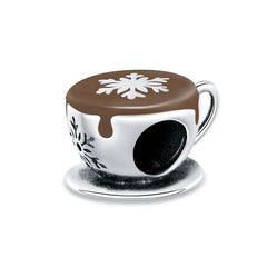 My Life in 925 Silver - Winter Hot Cocoa Charm