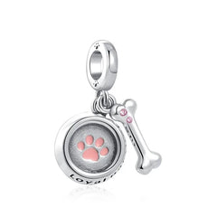 Ciondolo My Life in argento Sterling 925 - Fedeltà e Amore 