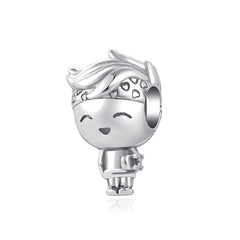 Ciondolo My Life in argento Sterling 925 - Cuore per ragazzo 