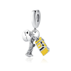 Ciondolo My Life in argento sterling 925 - Ciondolo New York City 