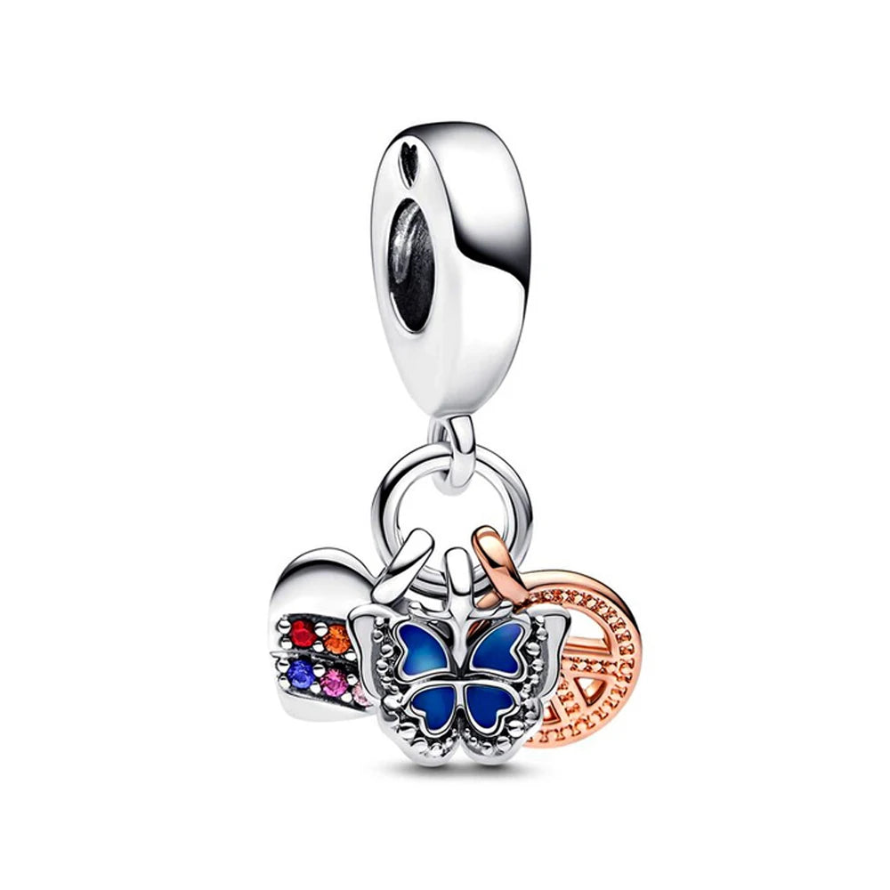 Ciondolo My Life in argento sterling 925 - Ciondolo Freedom Vibes 