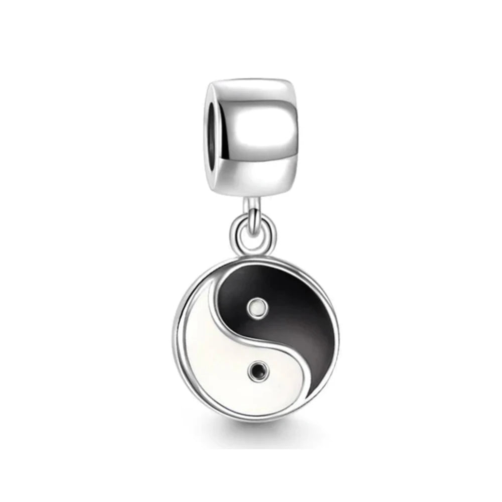 Ciondolo My Life in argento Sterling 925 - Pendente Equilibrio Yin Yang 