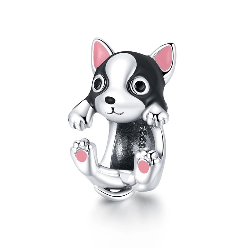 Charm My Life in 925 Silver - Playful Puppy