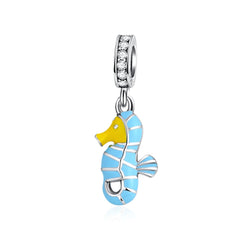 Sea Hors Pendant - My Life Charm in 925 Sterling Silver