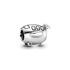 Ciondolo My Life in argento Sterling 925 - Grazioso aeroplano da viaggio 