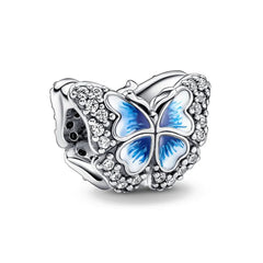 Blue Butterfly - My Life Charm in 925 Sterling Silver
