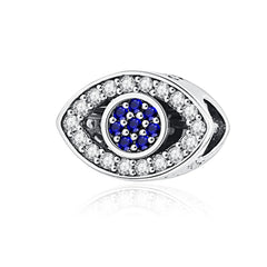 Ciondolo My Life in argento Sterling 925 - Occhio diabolico scintillante 