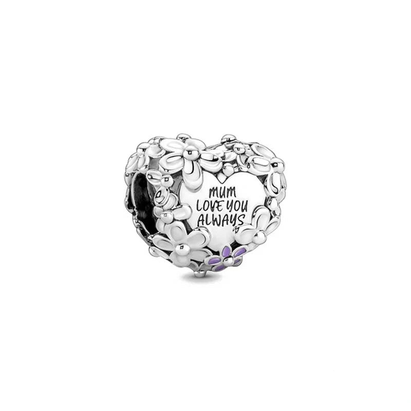 Ciondolo My Life in argento Sterling 925 - Mamma ti amerò sempre 