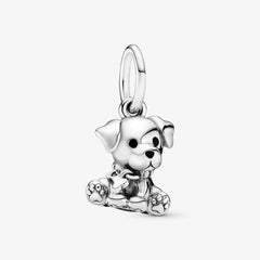 Puppy Love Pendant - My Life Charm in 925 Sterling Silver