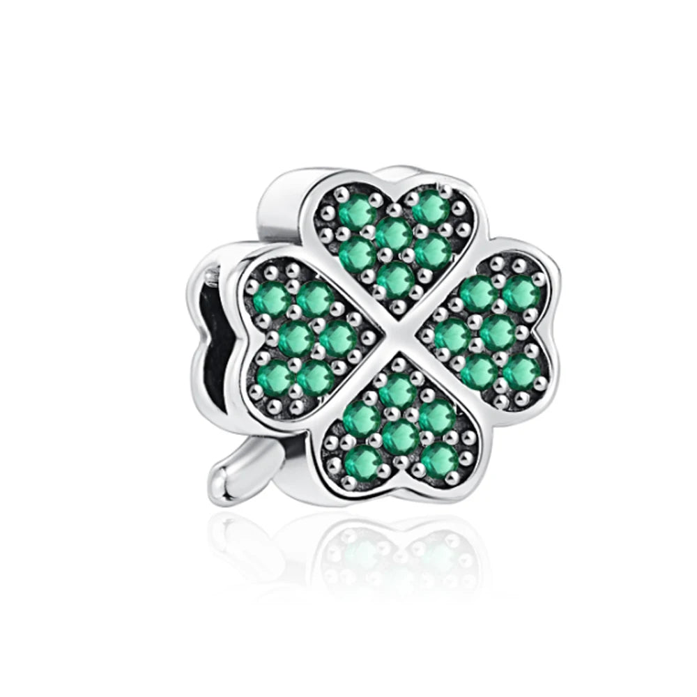 Ciondolo My Life in argento Sterling 925 - Trifoglio Portafortuna 