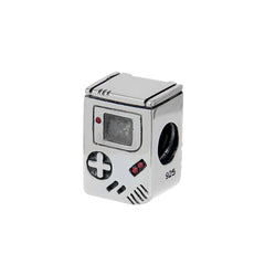 Ciondolo My Life in argento Sterling 925 - Console per videogiochi retrò 