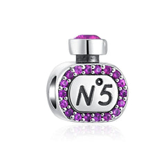 No. 5 Perfume Bottle - My Life Charm in 925 Sterling Silver