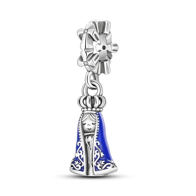 Ciondolo My Life in argento Sterling 925 - Pendente Madonna Aparecida 