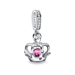Ciondolo My Life in argento sterling 925 - Ciondolo Corona dell'Amore 
