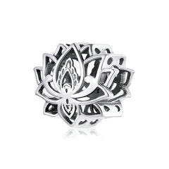 Charm My Life in argento 925 - Sacred Lotus 