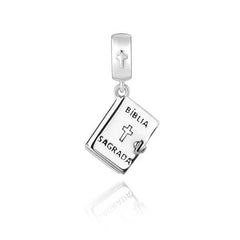 Ciondolo My Life in argento sterling 925 - Ciondolo Sacra Bibbia 
