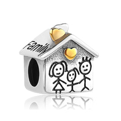 Ciondolo "La mia vita" in argento Sterling 925 - Casa di famiglia 