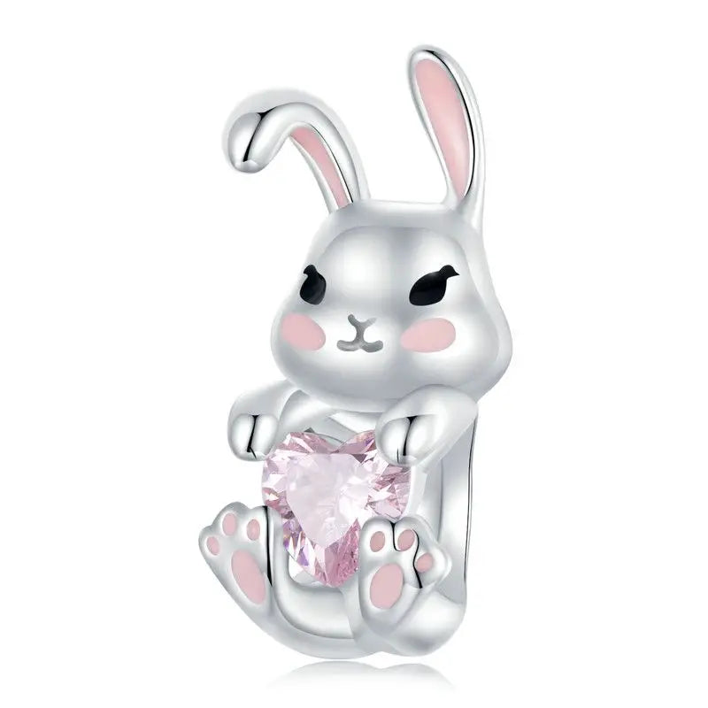 Charm My Life in argento 925 - Fierce Bunny Love