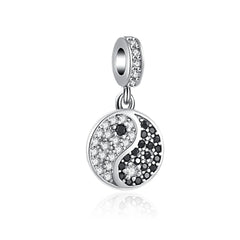 Ciondolo My Life in argento Sterling 925 - Pendente Equilibrio Yin Yang 