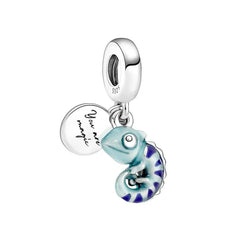 Ciondolo My Life in argento Sterling 925 - Ciondolo Camaleonte Magico 